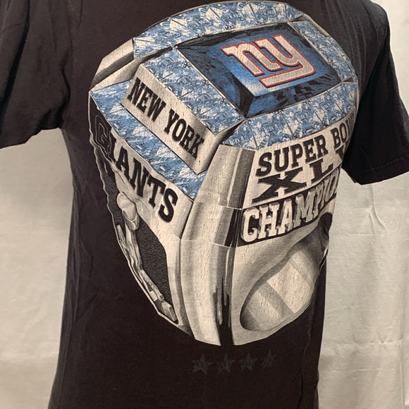 Vintage NY Giants Super Bowl XLVI Size Medium - Picture 2 of 5
